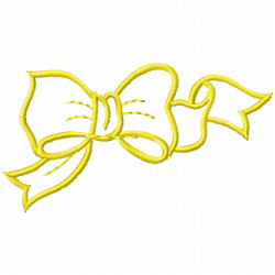 Ribbions And Bows Embroidery Design 6 Ribbions And Bows Embroidery Design 6